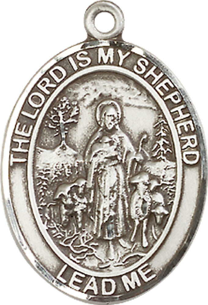 Sterling Silver Lord Is My Shepherd Medal