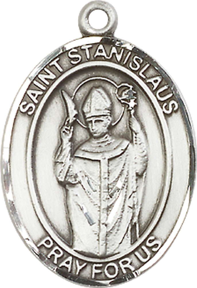 Sterling Silver Saint Stanislaus Medal