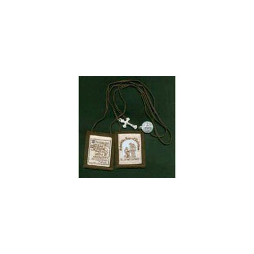 Best Brown Scapular with Brown Cord 
