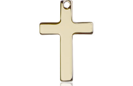 14kt Gold Cross Medal