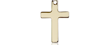 14kt Gold Cross Medal