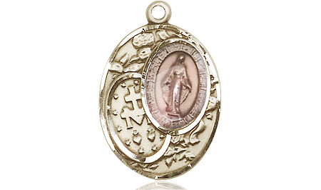 14kt Gold Miraculous Medal