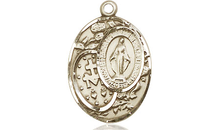 14kt Gold Miraculous Medal