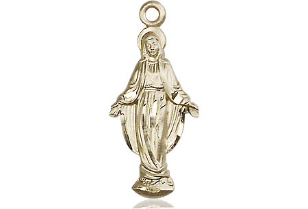 14kt Gold Miraculous Medal