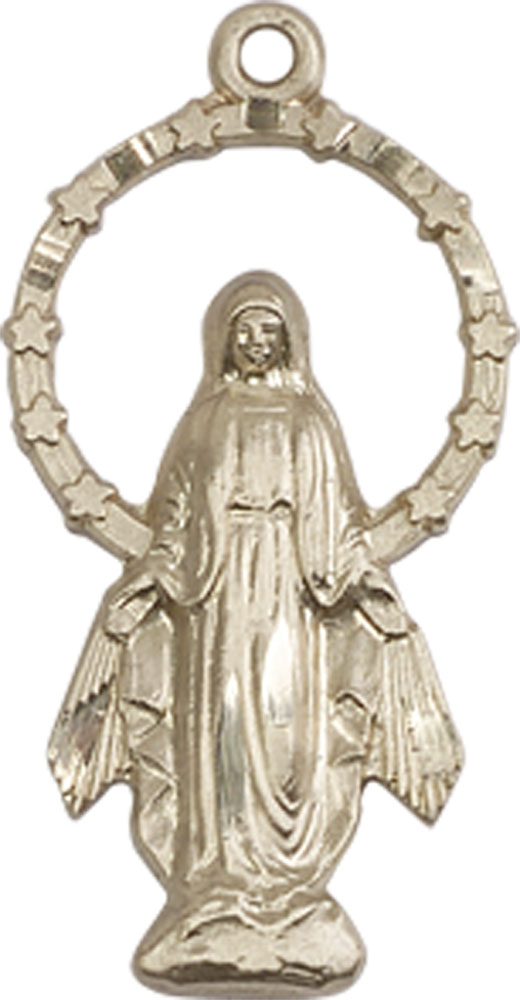 14kt Gold Miraculous Medal