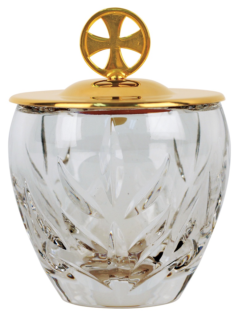 Ablution Cup with Gold Plated Cover