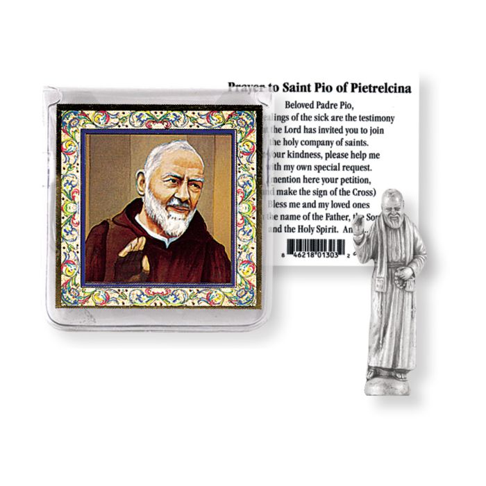 St. Pio Prayer &amp; Picture Card
