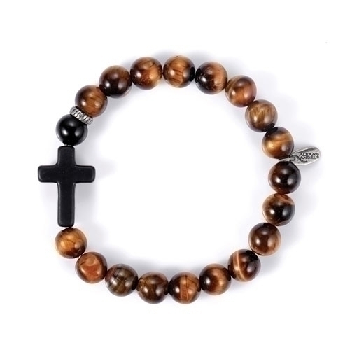 8" Men'S Cross Brac-Tiger Eye