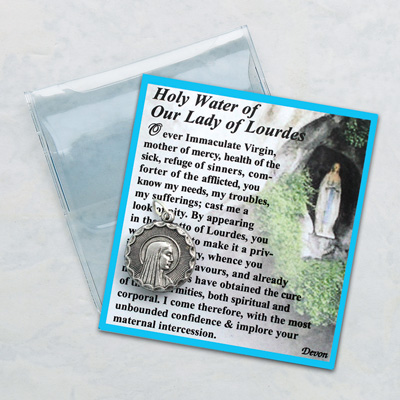 Our Lady Of Lourdes Prayer Folder