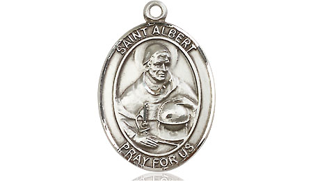 Sterling Silver Saint Albert the Great Medal