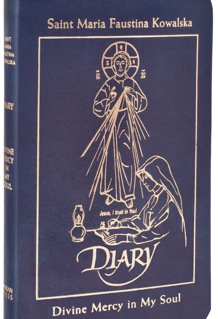 Diary Of Saint Maria Faustina Kowalska, Deluxe Blue Leather 