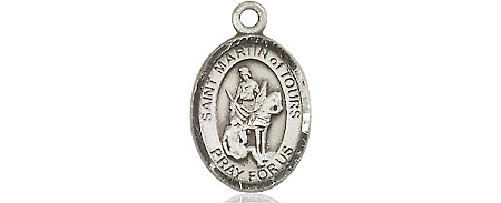 Sterling Silver Saint Martin of Tours Medal