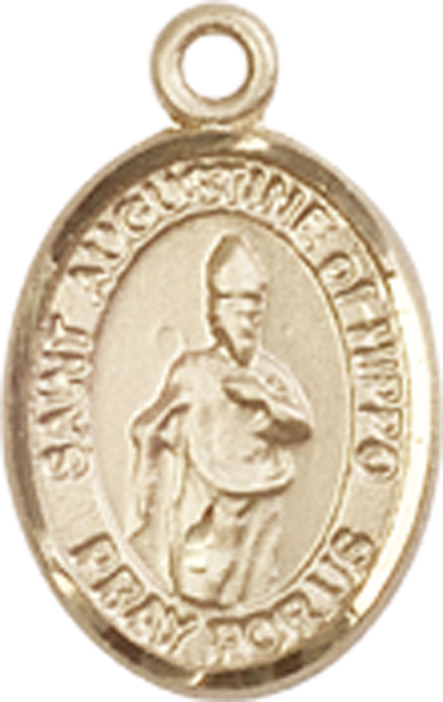 14kt Gold Filled Saint Augustine of Hippo Medal