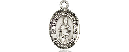 Sterling Silver Saint Augustine of Hippo Medal