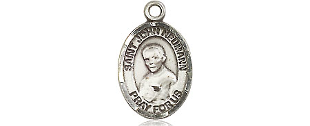 Sterling Silver Saint John Neumann Medal