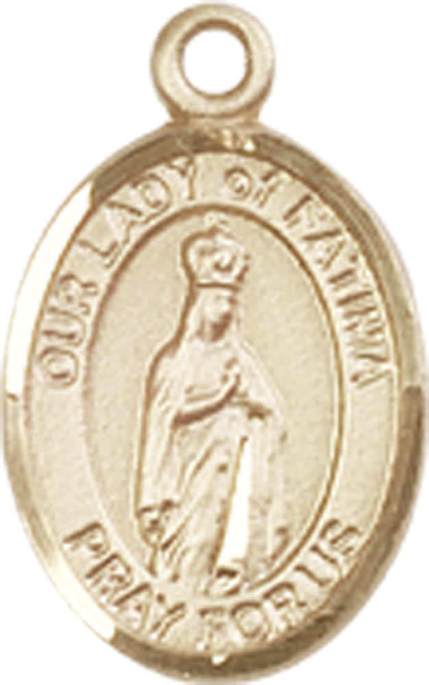 14kt Gold Filled Our Lady of Fatima Medal