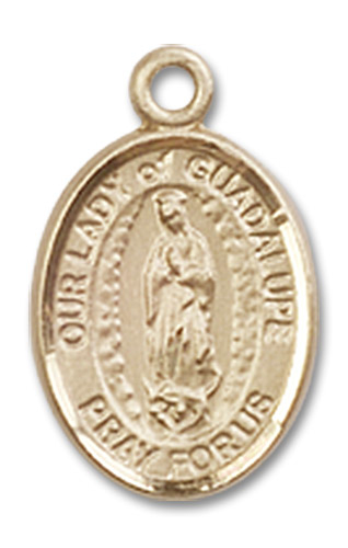 14kt Gold Filled Our Lady of Guadalupe Medal