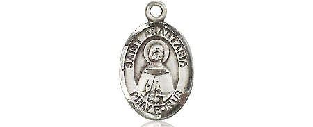 Sterling Silver Saint Anastasia Medal