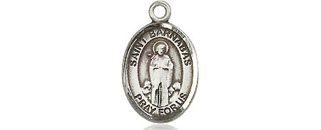 Sterling Silver Saint Barnabas Medal