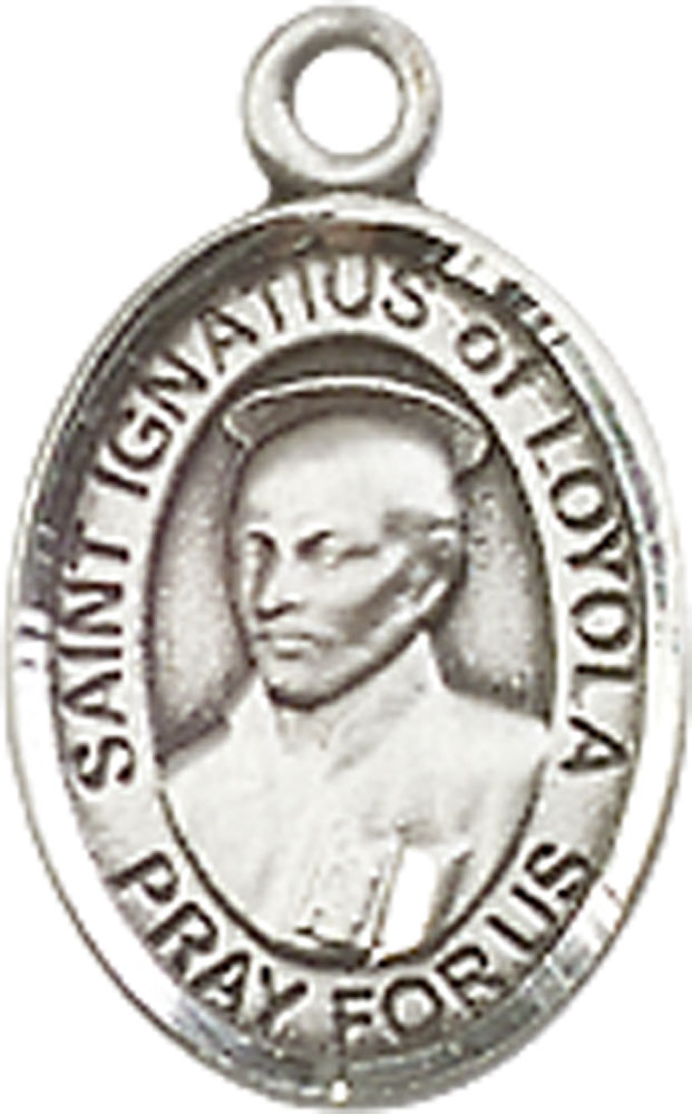Sterling Silver Saint Ignatius of Loyola Medal