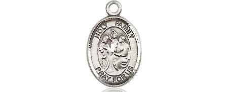 Sterling Silver Holy Family Medal