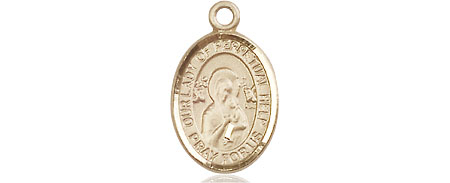 14kt Gold Filled Our Lady of Perpetual Help Medal