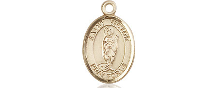 14kt Gold Filled Saint Victor of Marseilles Medal