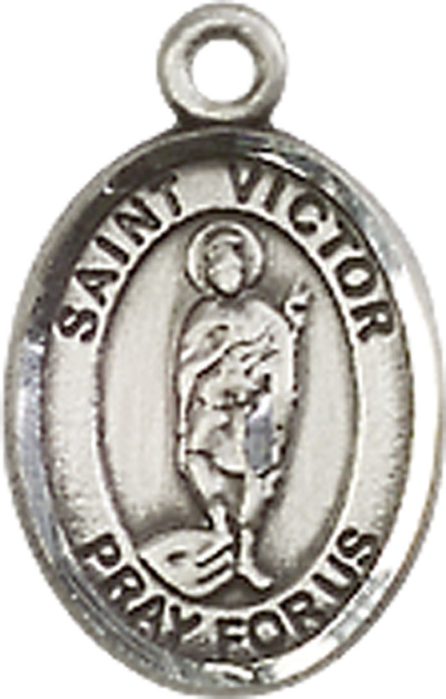 Sterling Silver Saint Victor of Marseilles Medal