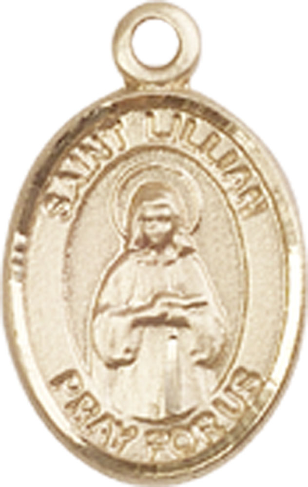 14kt Gold Filled Saint Lillian Medal