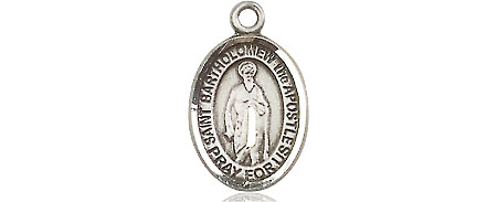 Sterling Silver Saint Bartholomew the Apostle Medal