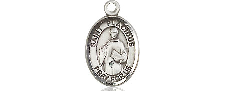 Sterling Silver Saint Placidus Medal