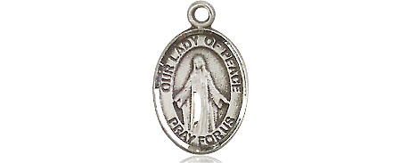 Sterling Silver Our Lady of Peace Medal