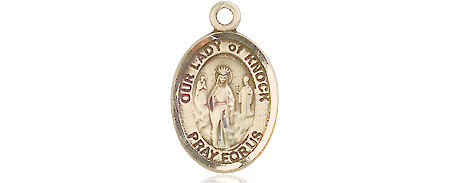 14kt Gold Filled Our Lady of Knock Medal