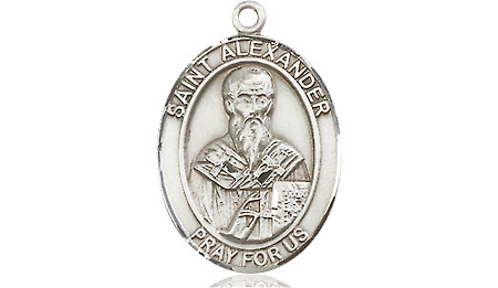 Sterling Silver Saint Alexander Sauli Medal