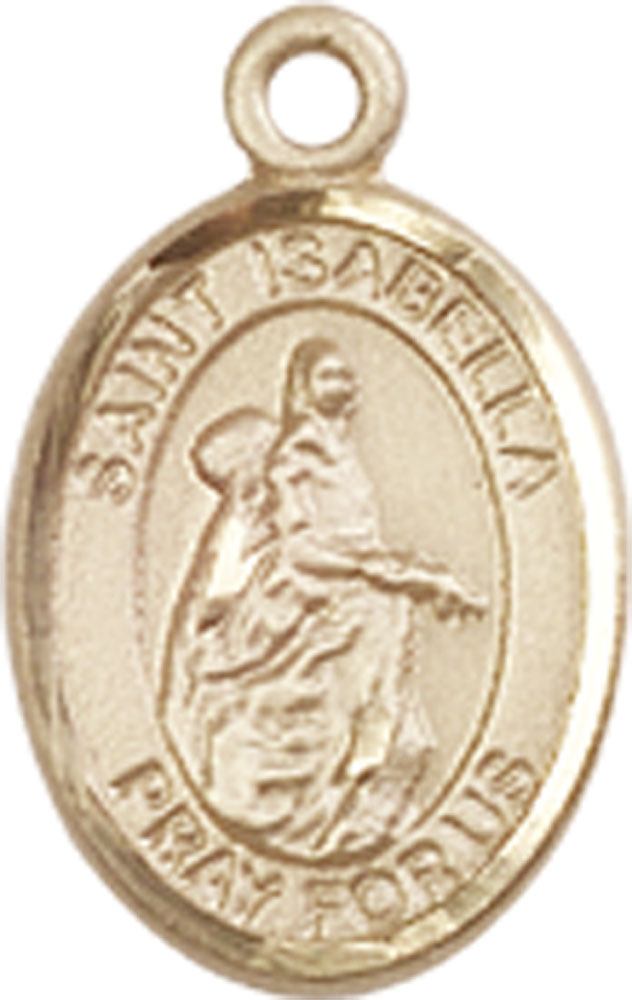 14kt Gold Filled Saint Isabella of Portugal Medal