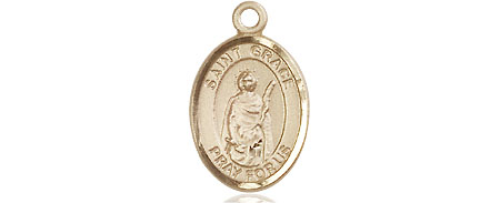 14kt Gold Filled Saint Grace Medal