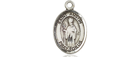 Sterling Silver Saint Austin Medal