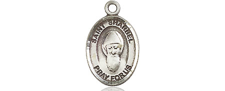 Sterling Silver Saint Sharbel Medal