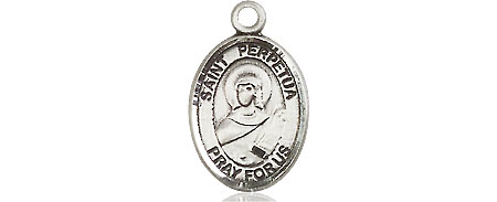 Sterling Silver Saint Perpetua Medal