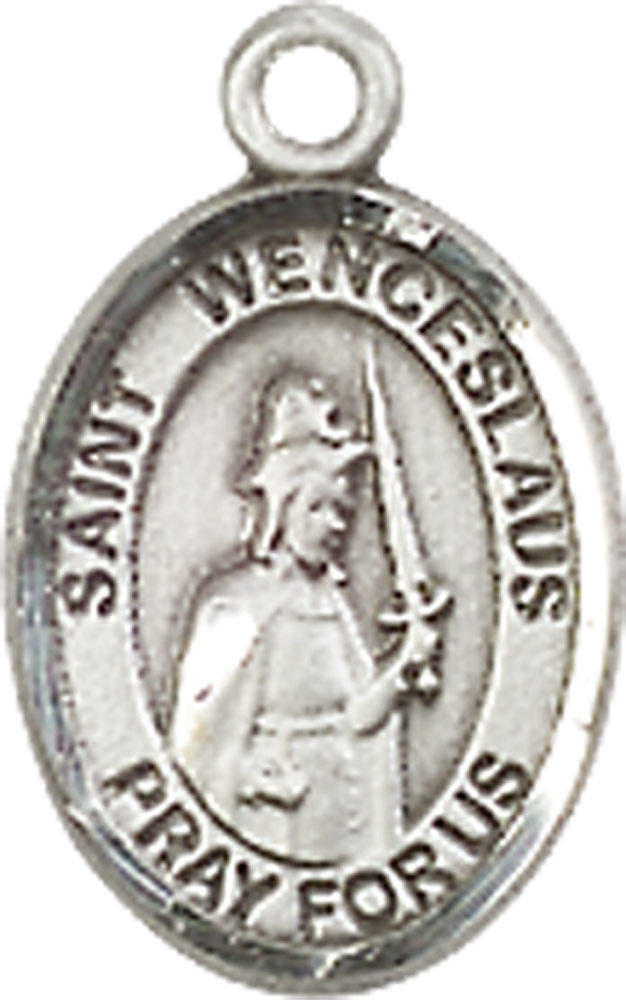 Sterling Silver Saint Wenceslaus Medal