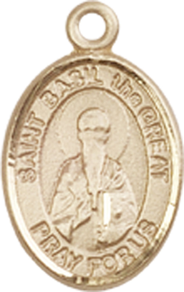 14kt Gold Filled Saint Basil the Great Medal