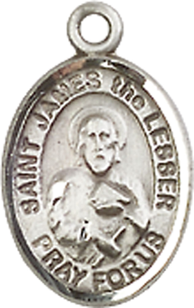 Sterling Silver Saint James the Lesser Medal