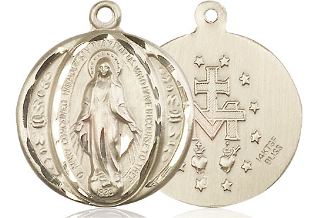 14kt Gold Filled Miraculous Medal