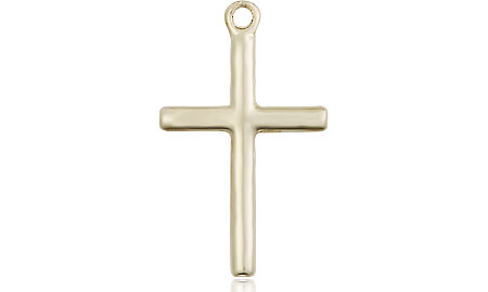 14kt Gold Filled Cross Medal