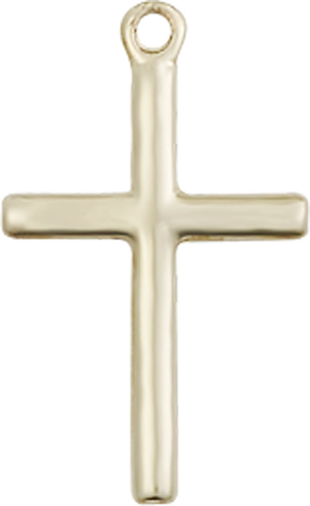 14kt Gold Filled Cross Medal