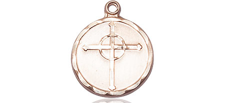 14kt Gold Episcopal Cross Medal