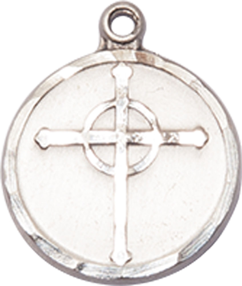 Sterling Silver Episcopal Cross Medal