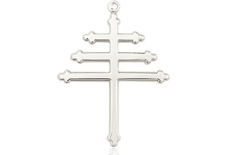 Sterling Silver Maronite Cross Medal