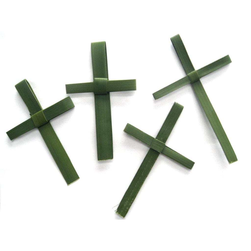 Palm Crosses Roughly 3&quot; x 5&quot; - (Bag of 25)