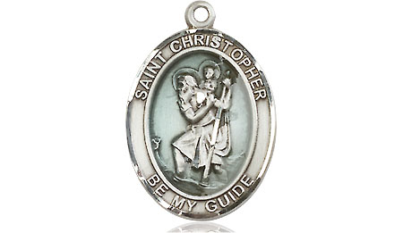 Sterling Silver Saint Christopher Medal